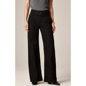 J Crew Denim Trouser Jeans NWT Womens Size 30 Black High Rise Semi-Stretch Work